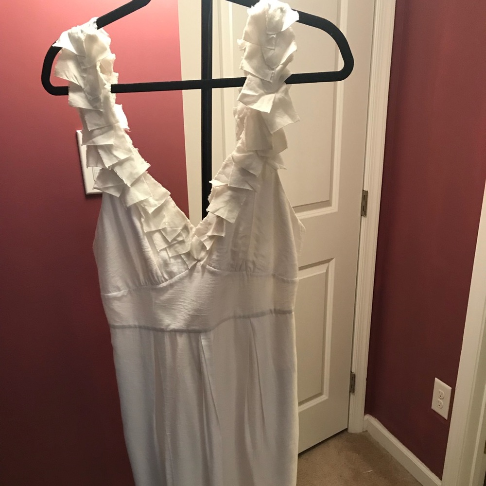 White BCBG cute dress!
